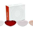 Set of 4 Heart Plates image number 1